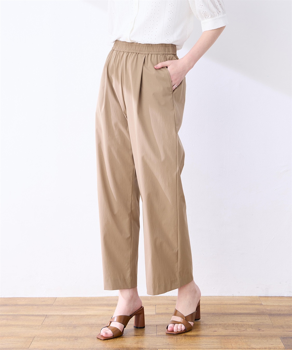 LE SOUK HOLIDAY ナイロンパンツ_sub_1