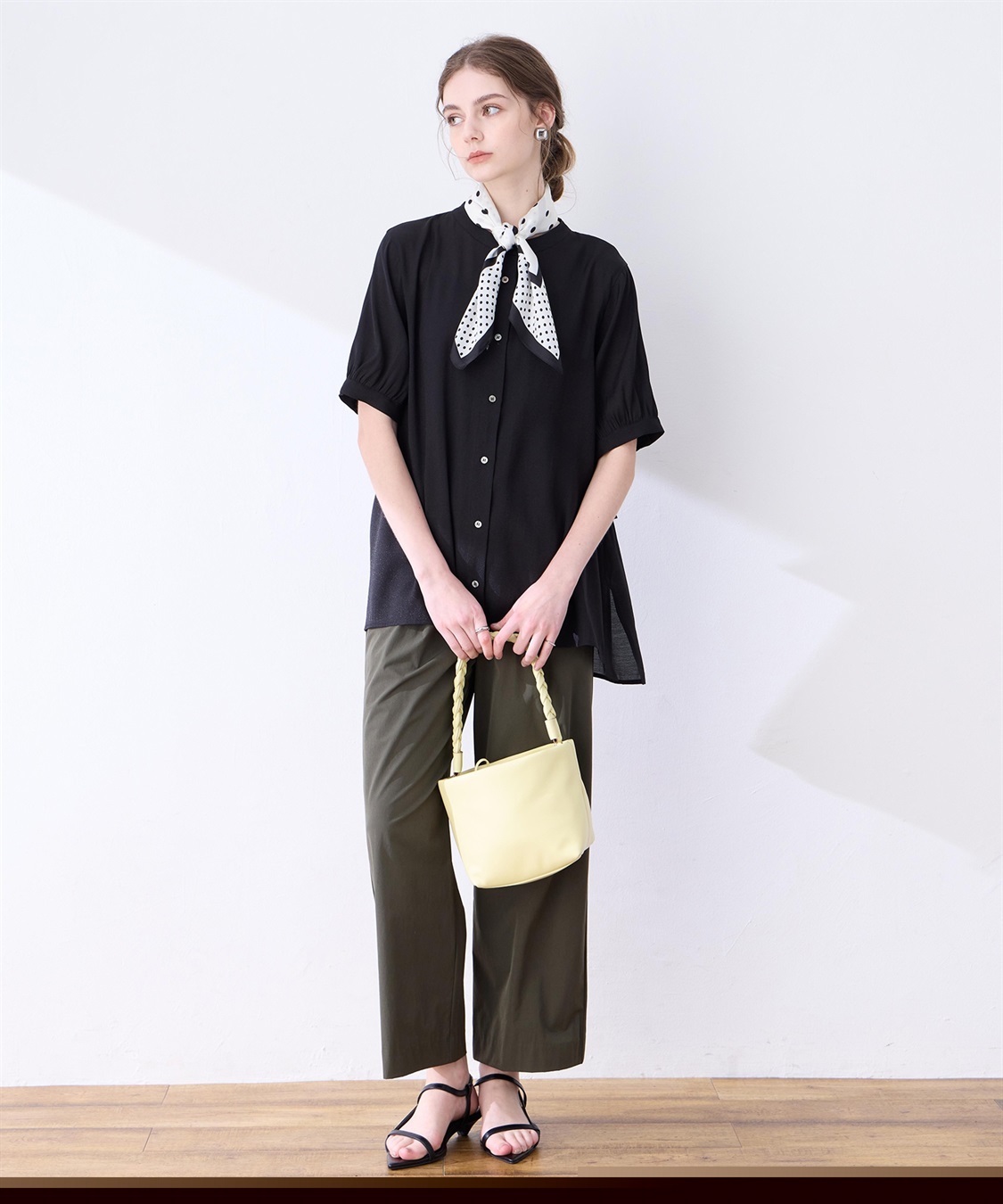 LE SOUK HOLIDAY ナイロンパンツ_sub_11