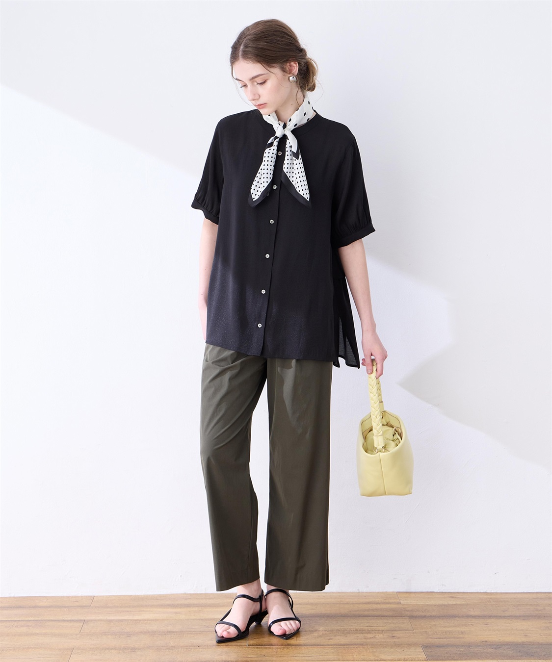 LE SOUK HOLIDAY ナイロンパンツ_sub_12