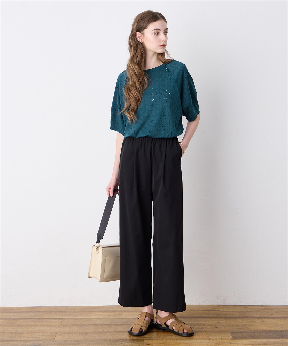 LE SOUK HOLIDAY ナイロンパンツ_sub_16