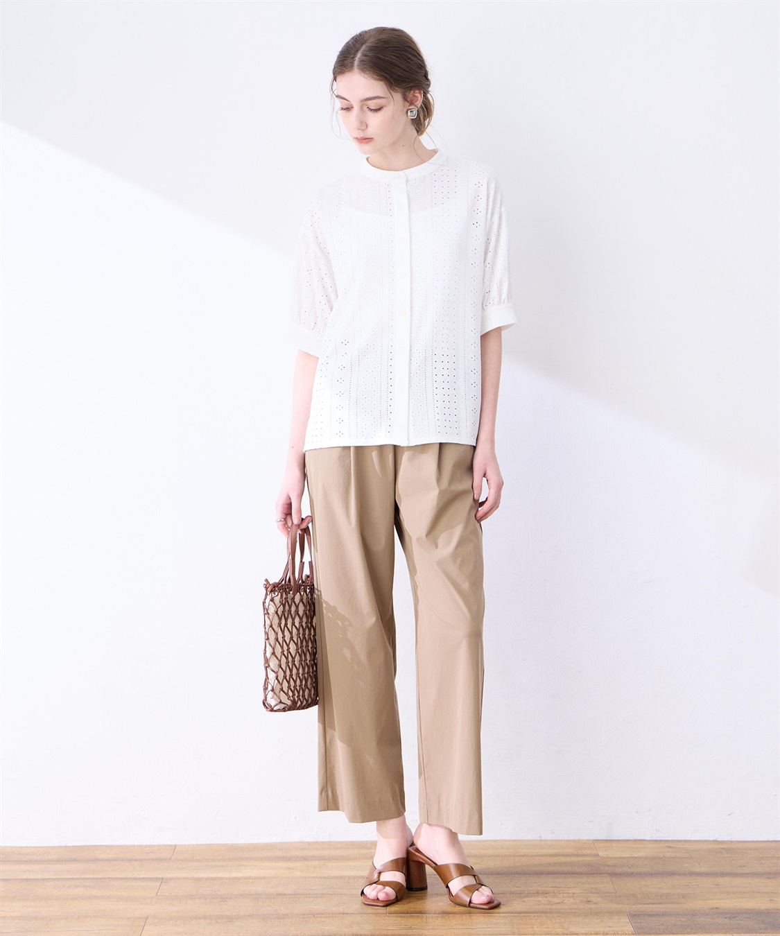 LE SOUK HOLIDAY ナイロンパンツ_sub_17