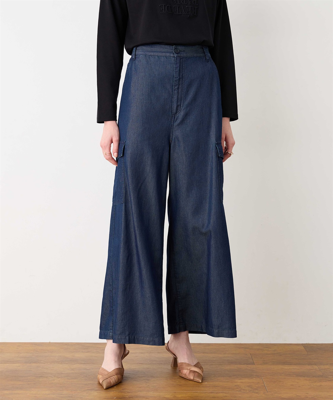 LE SOUK HOLIDAY デニムカーゴパンツ_sub_1