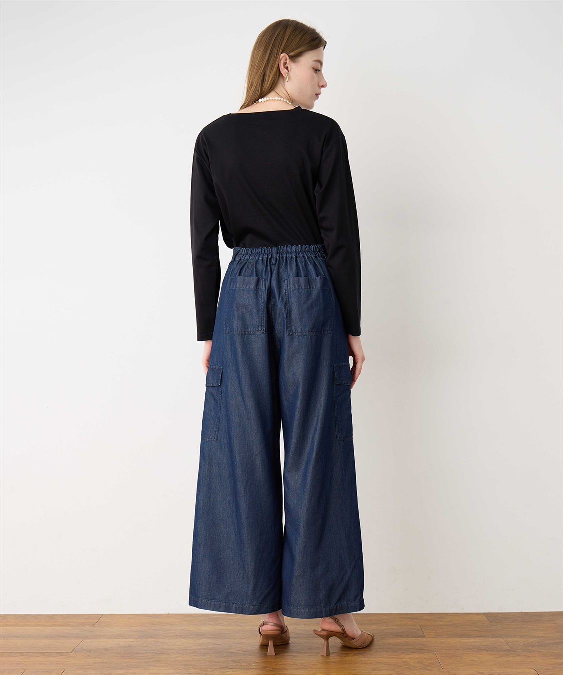 LE SOUK HOLIDAY デニムカーゴパンツ_sub_9