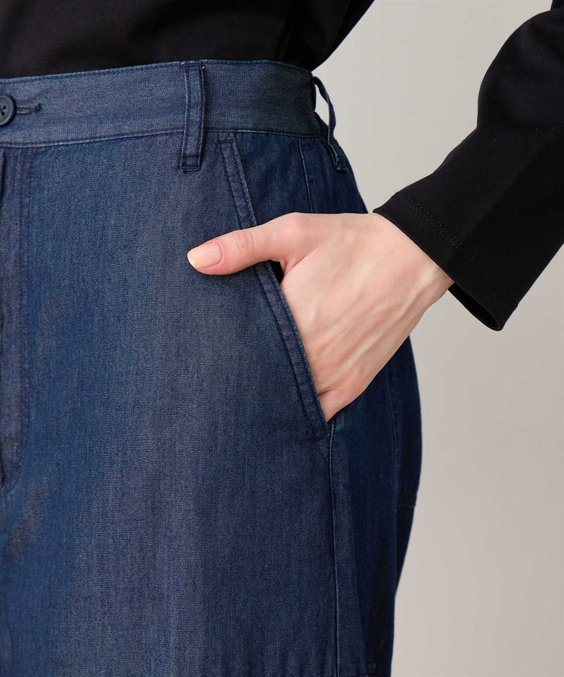 LE SOUK HOLIDAY デニムカーゴパンツ_sub_11