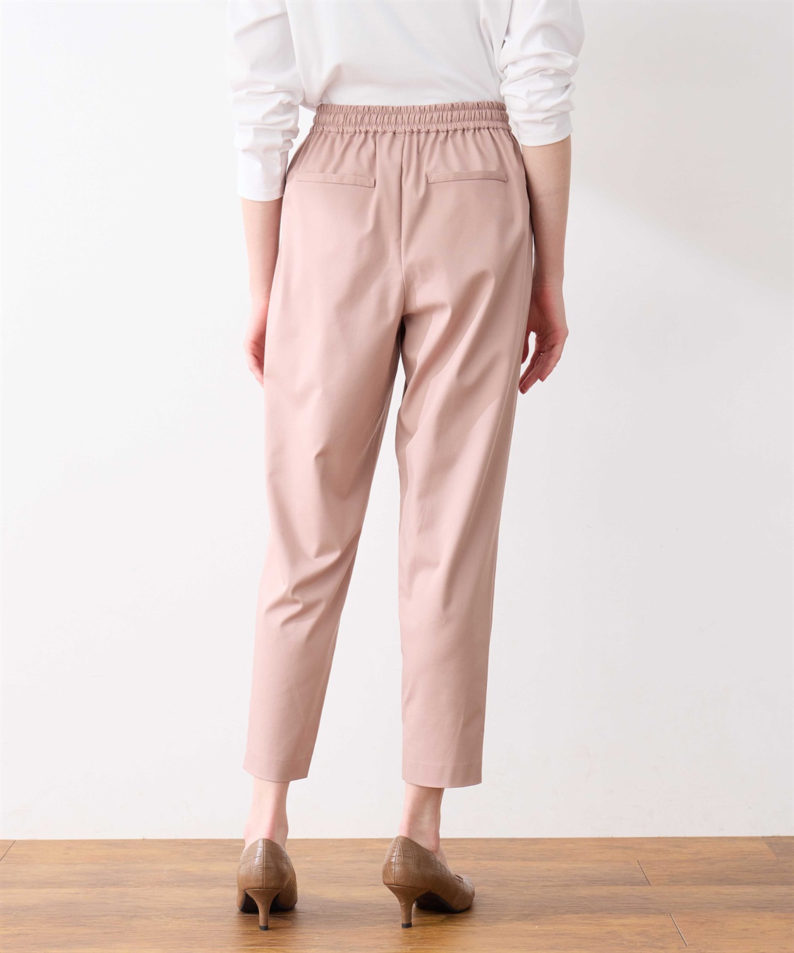 LE SOUK HOLIDAY タックテーパードパンツ_sub_2