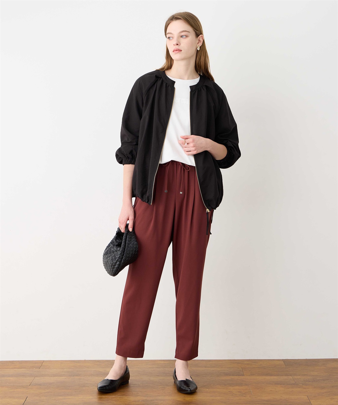 LE SOUK HOLIDAY タックテーパードパンツ_sub_15