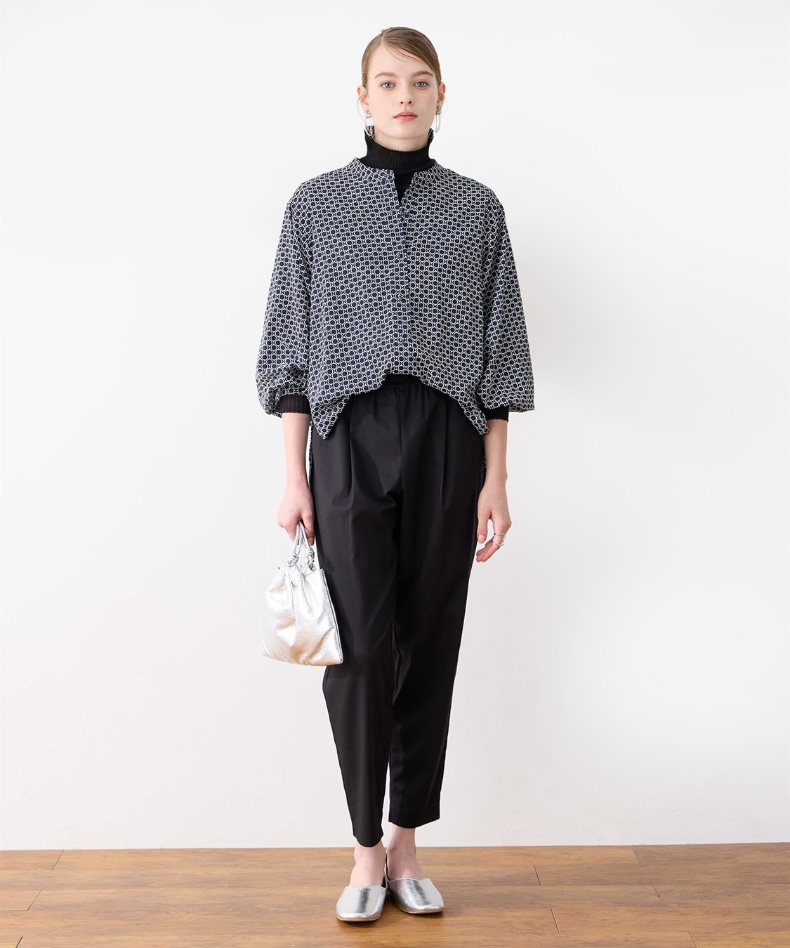 LE SOUK HOLIDAY タックテーパードパンツ_sub_16