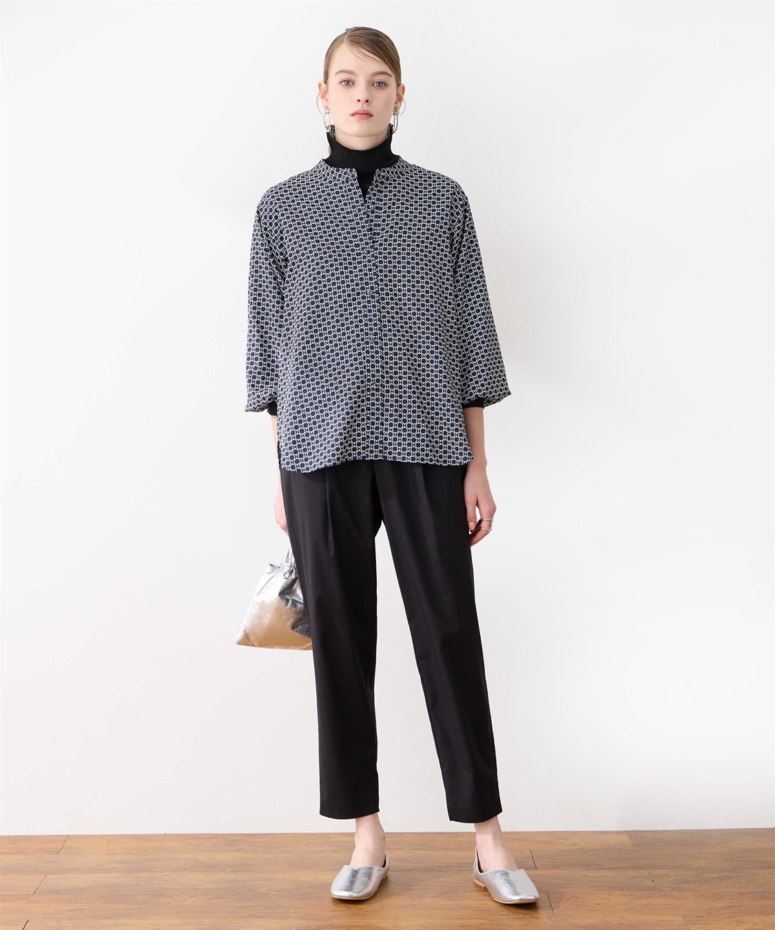 LE SOUK HOLIDAY タックテーパードパンツ_sub_18