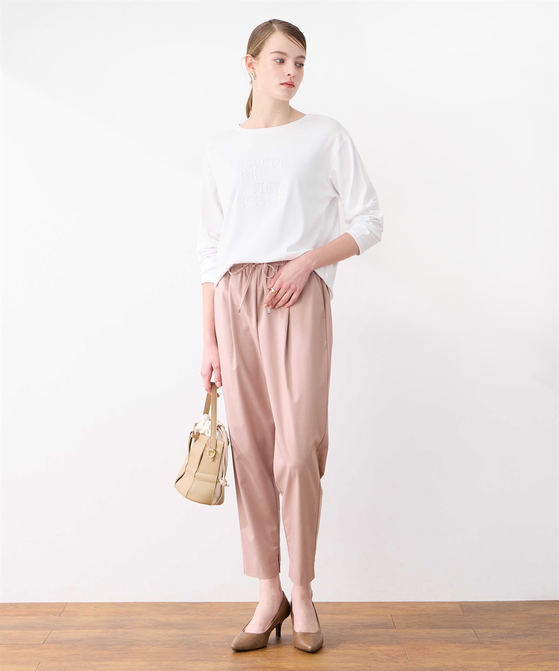 LE SOUK HOLIDAY タックテーパードパンツ_sub_23