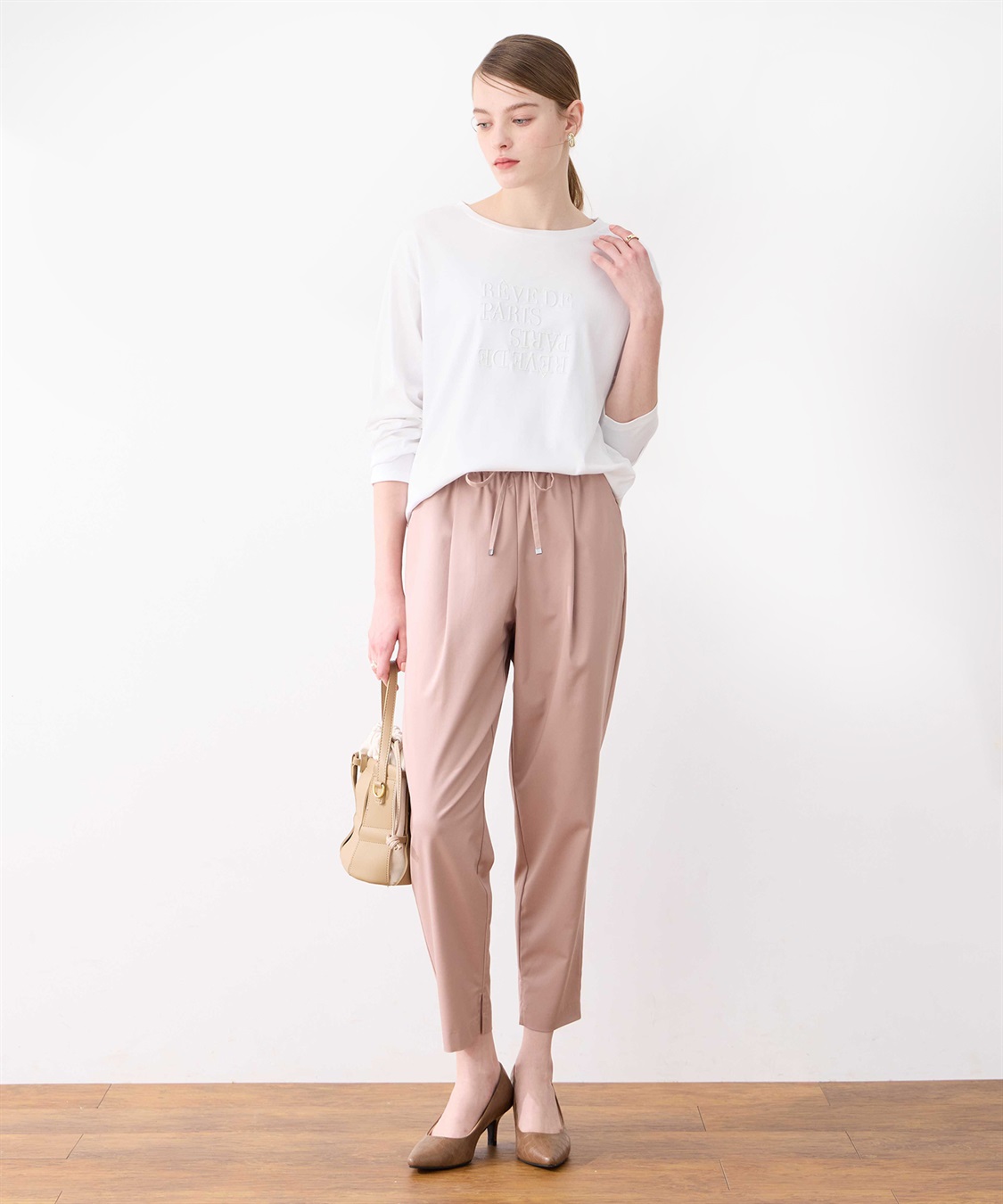 LE SOUK HOLIDAY タックテーパードパンツ_sub_24