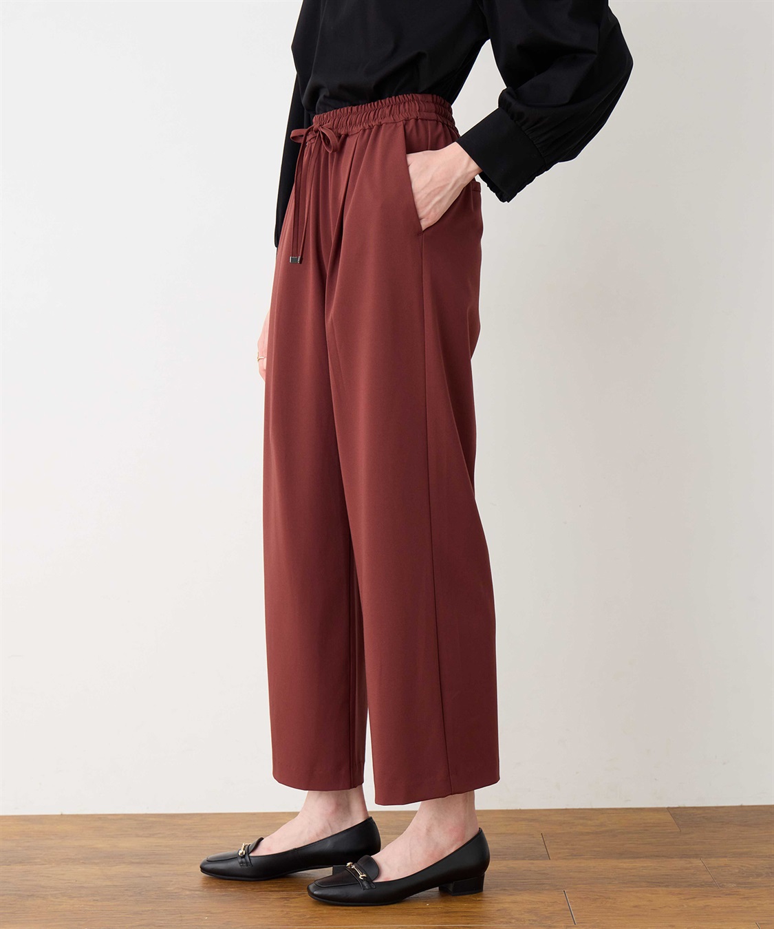 LE SOUK HOLIDAY タックワイドパンツ_sub_3