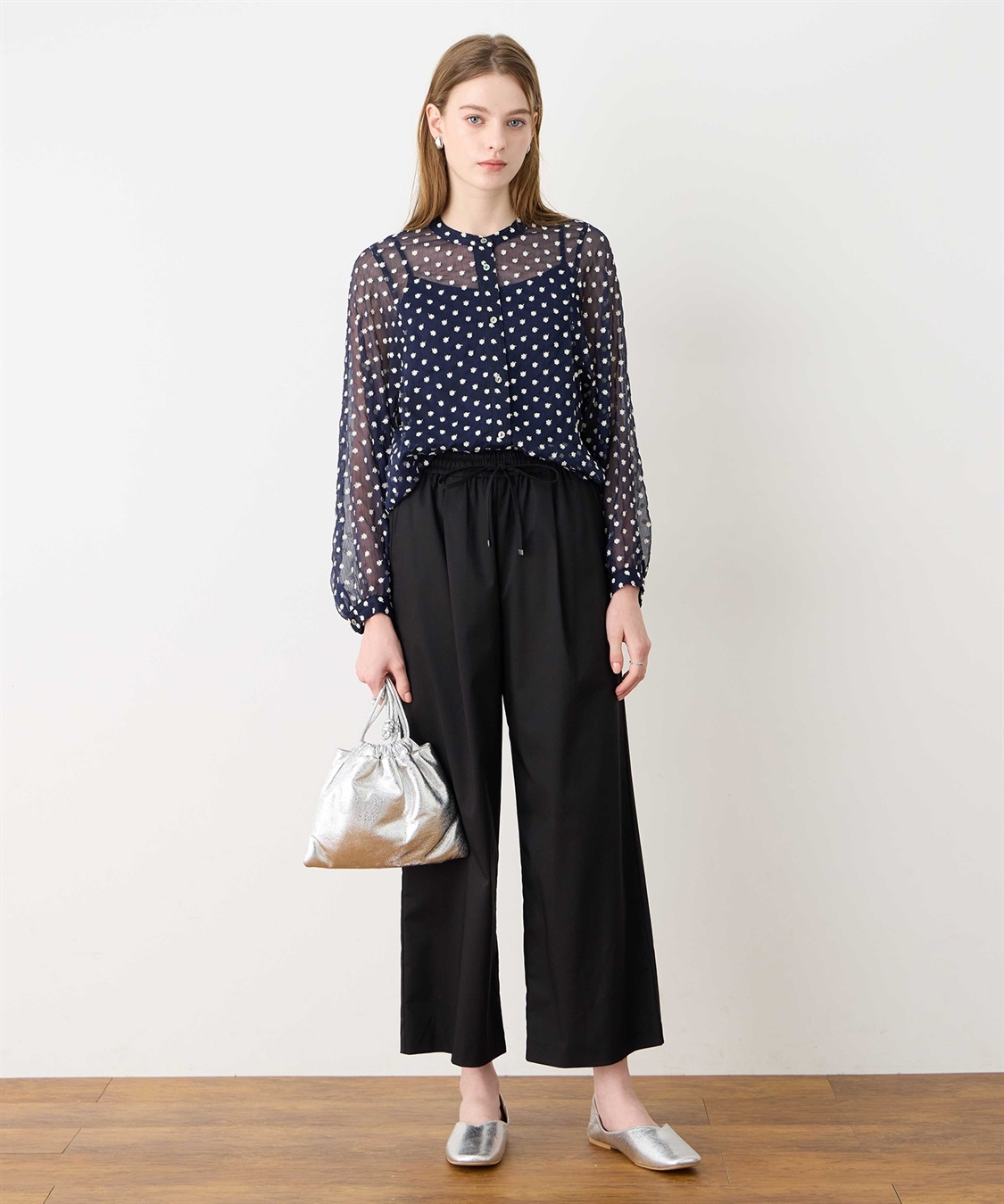 LE SOUK HOLIDAY タックワイドパンツ_sub_8