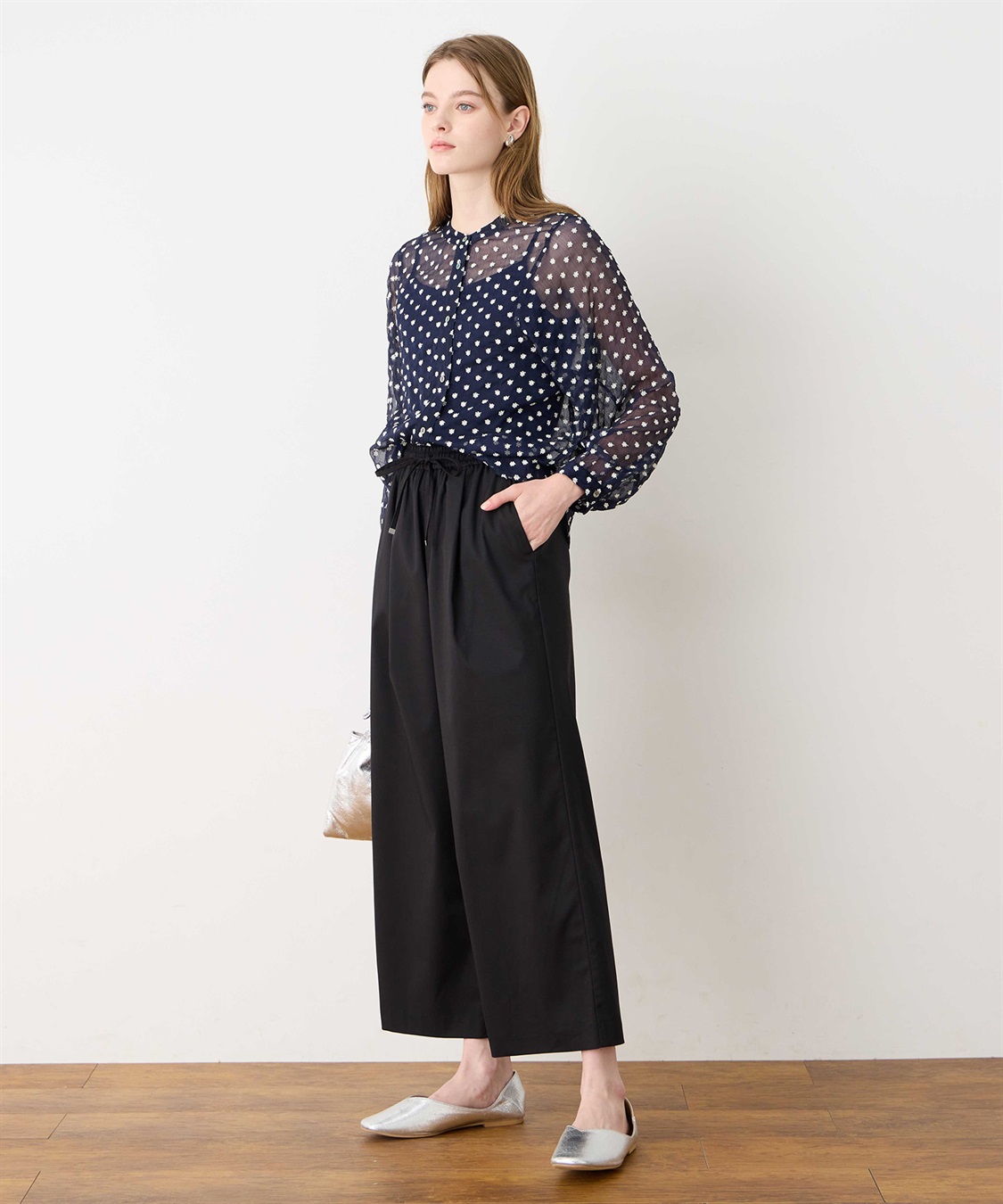 LE SOUK HOLIDAY タックワイドパンツ_sub_9