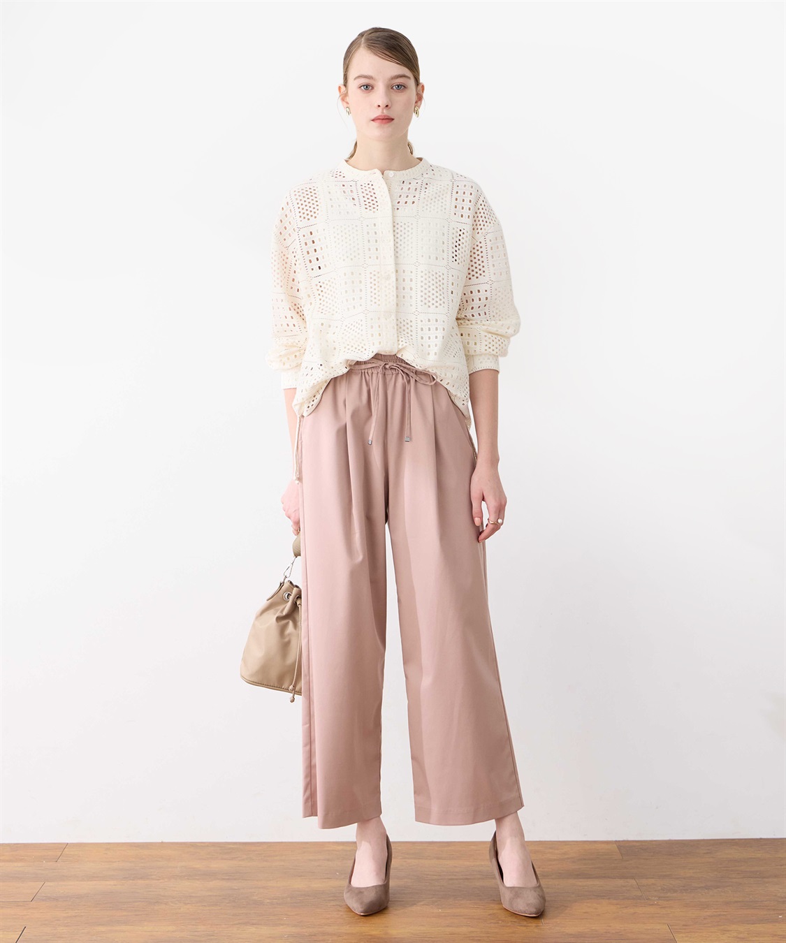 LE SOUK HOLIDAY タックワイドパンツ_sub_12