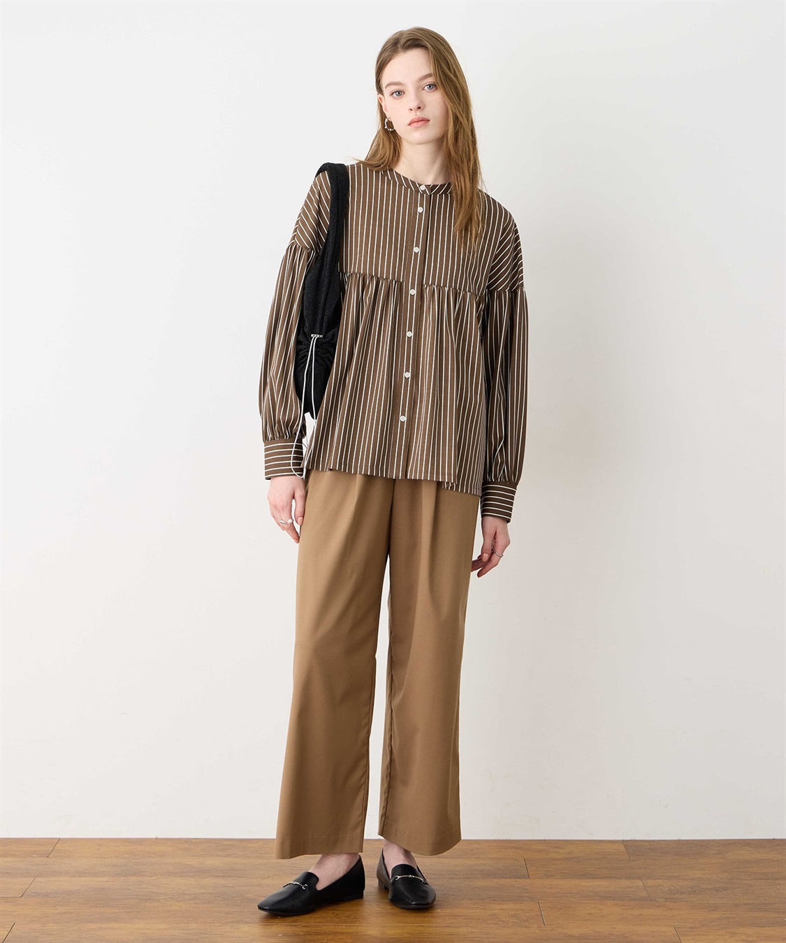 LE SOUK HOLIDAY タックワイドパンツ_sub_14