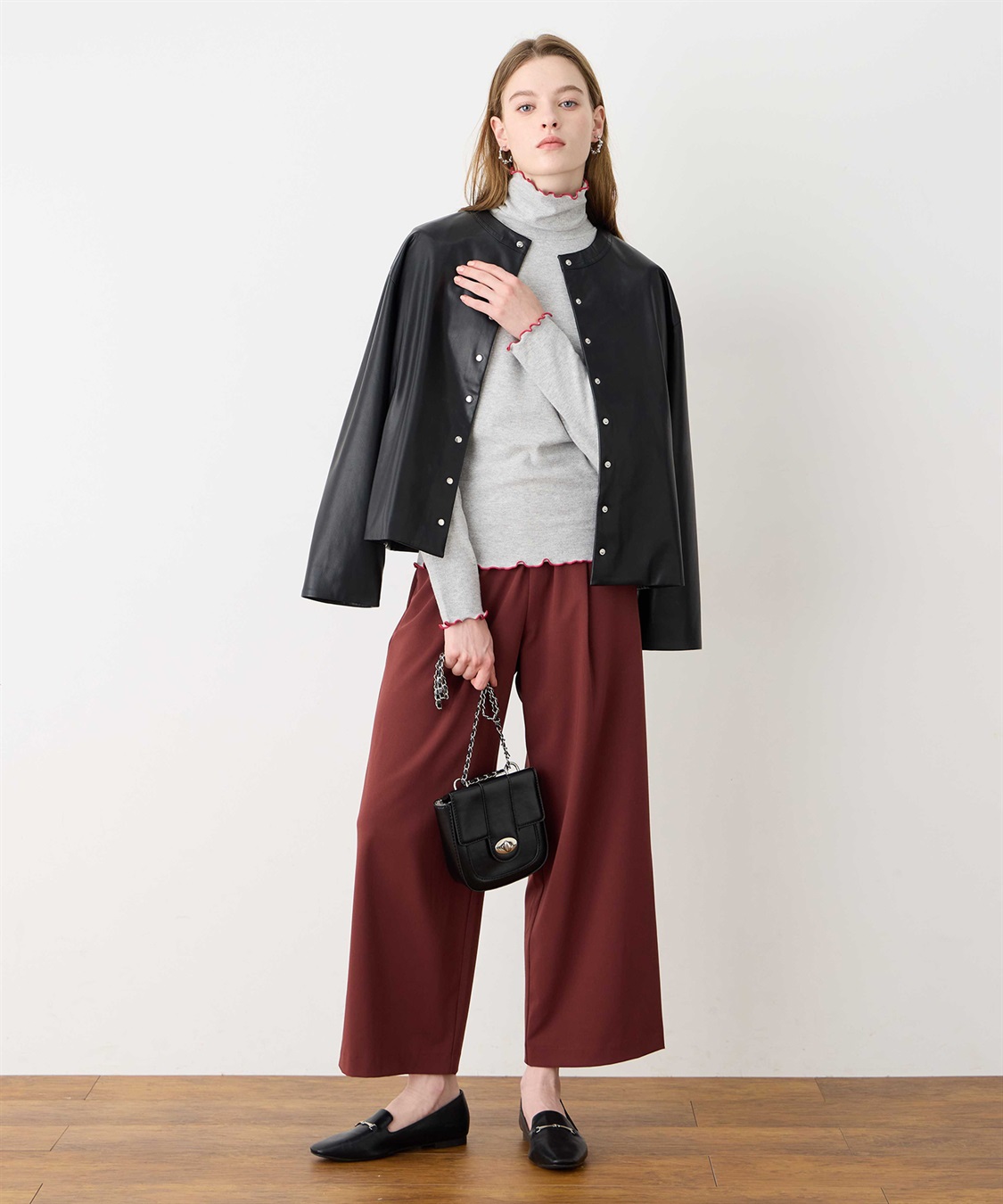 LE SOUK HOLIDAY タックワイドパンツ_sub_19