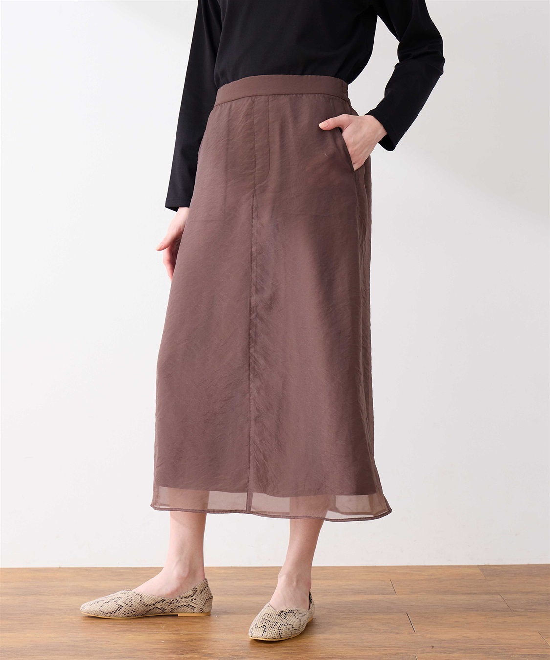 LE SOUK HOLIDAY レイヤードスカート_sub_2