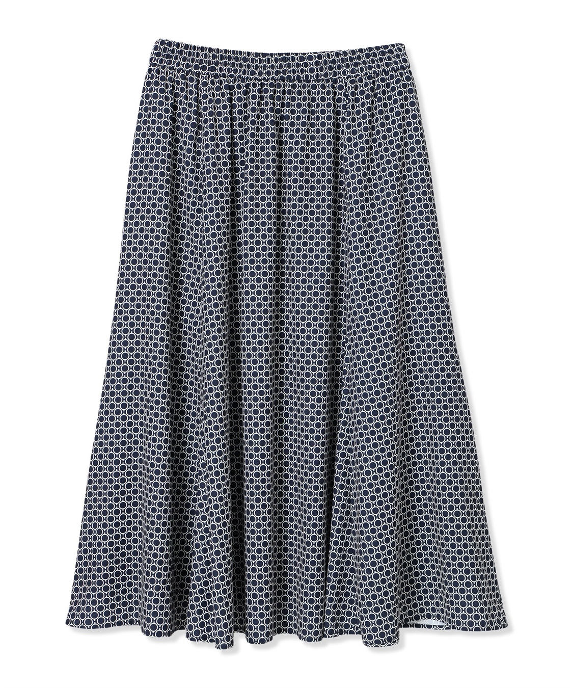 LE SOUK HOLIDAY 幾何学プリントAラインスカート_sub_22