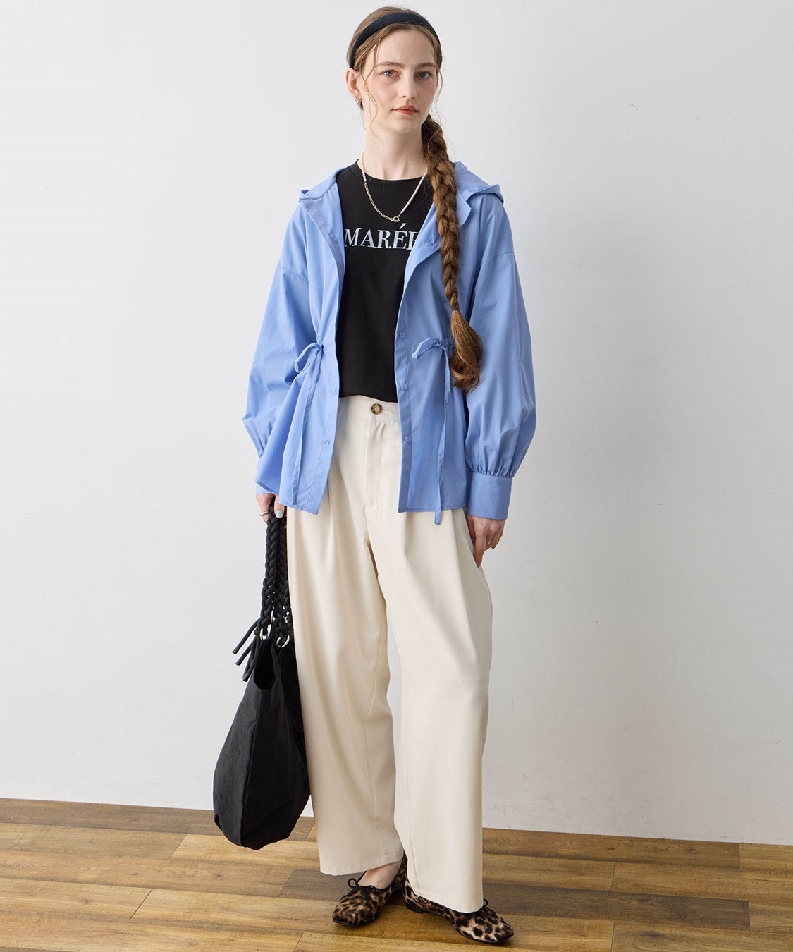 LE SOUK HOLIDAY 【WEB限定】タックカーブパンツ【後ろウエストゴム】_sub_10