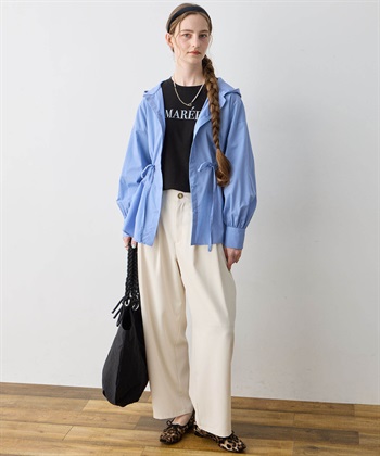 LE SOUK HOLIDAY 【WEB限定】タックカーブパンツ【後ろウエストゴム】_subthumb_10