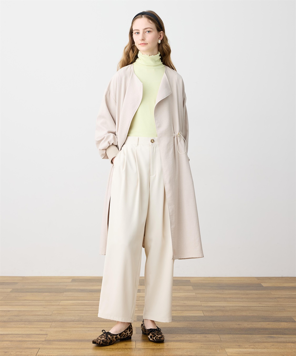 LE SOUK HOLIDAY 【WEB限定】タックカーブパンツ【後ろウエストゴム】_sub_15