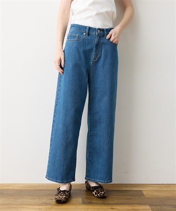 LE SOUK HOLIDAY ストレッチデニムワイドパンツ_subthumb_2