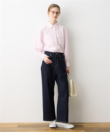 LE SOUK HOLIDAY ストレッチデニムワイドパンツ_subthumb_8