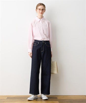 LE SOUK HOLIDAY ストレッチデニムワイドパンツ_subthumb_9