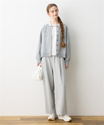 LE SOUK HOLIDAY ラメダンボールタックパンツ_subthumb_5