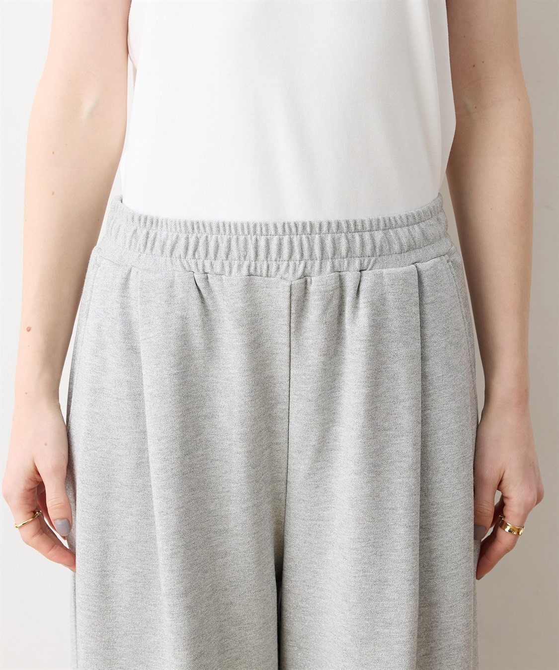 LE SOUK HOLIDAY ラメダンボールタックパンツ_sub_13