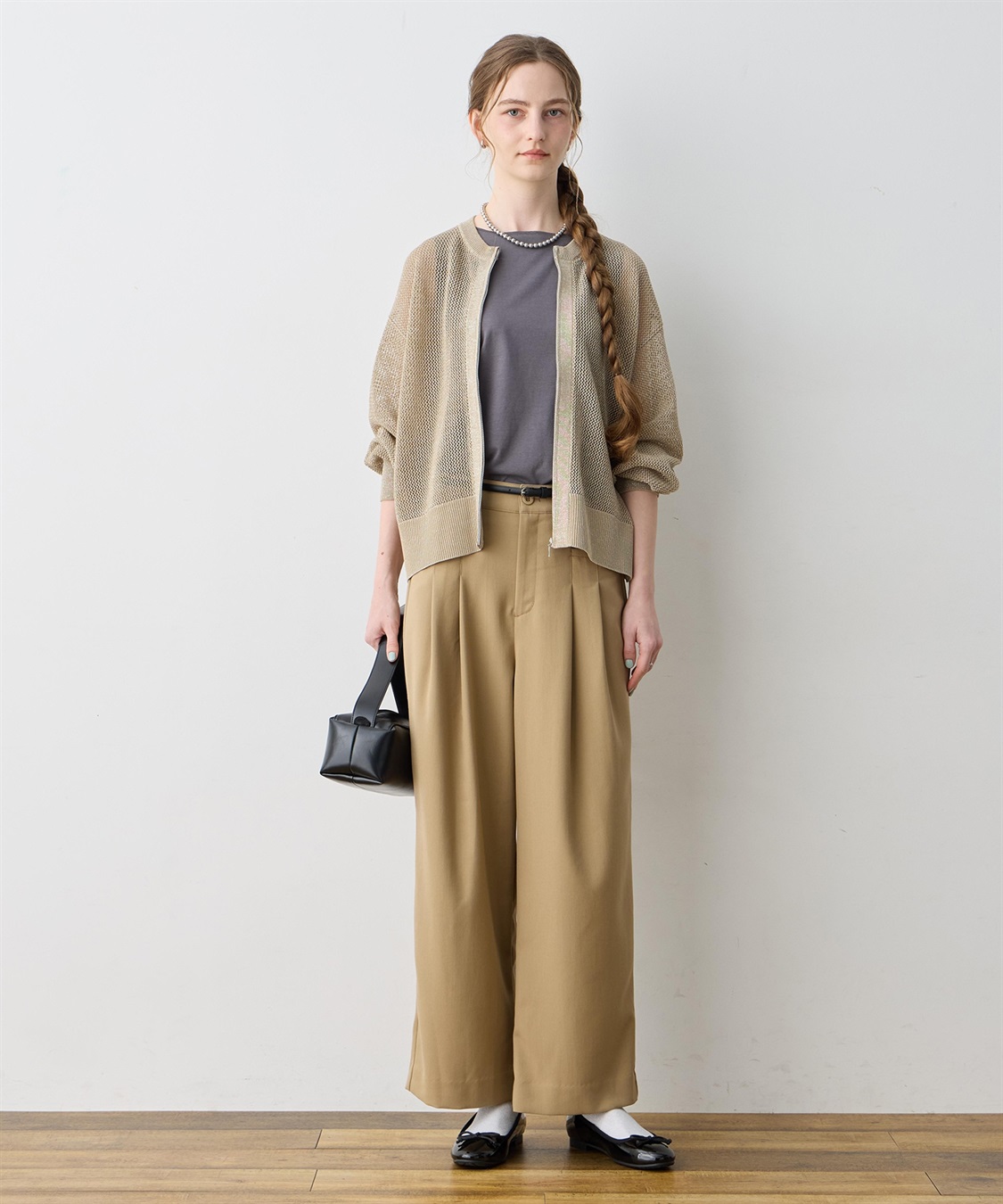 LE SOUK HOLIDAY タックチノパンツ【UVカット】【クーラータッチ】_sub_7