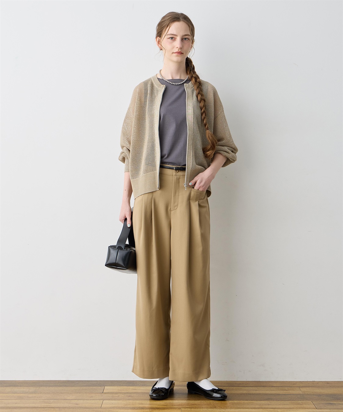 LE SOUK HOLIDAY タックチノパンツ【UVカット】【クーラータッチ】_sub_8