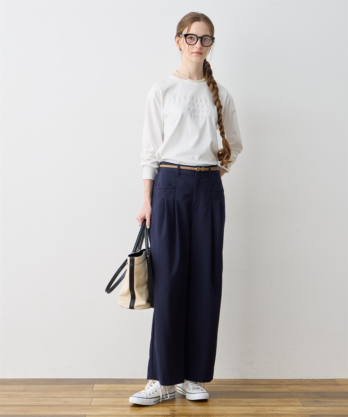 LE SOUK HOLIDAY タックチノパンツ【UVカット】【クーラータッチ】_sub_11