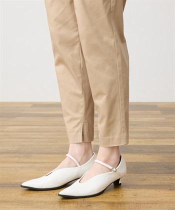 LE SOUK HOLIDAY ストレッチタックテーパードパンツ【ウエストゴム・サスティナブル素材】_subthumb_29