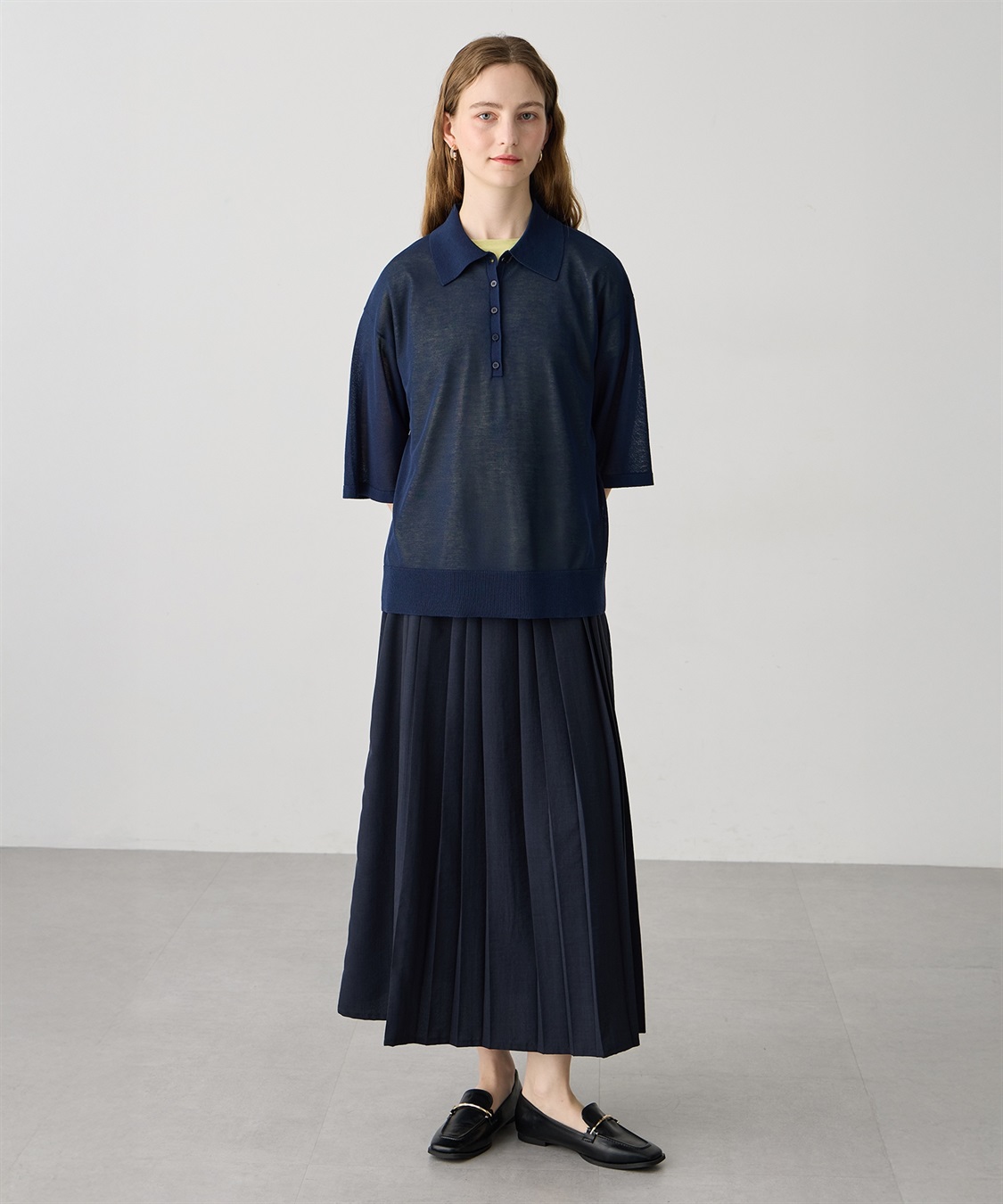 LE SOUK HOLIDAY 《WEB限定》軽やかプリーツ風ロングスカート_sub_22
