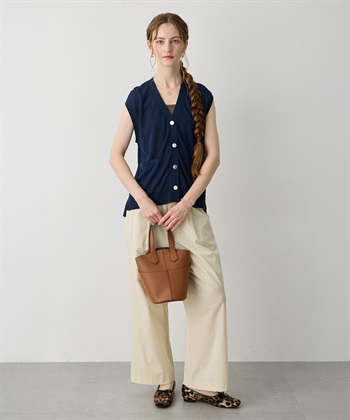 LE SOUK HOLIDAY ストレッチストレートパンツ【接触冷感・ウエストゴム】_subthumb_10