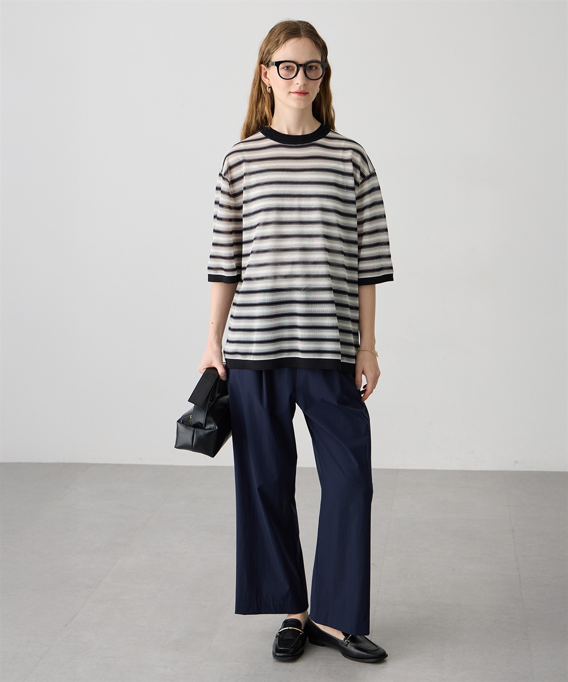 LE SOUK HOLIDAY ストレッチストレートパンツ【接触冷感・ウエストゴム】_sub_11