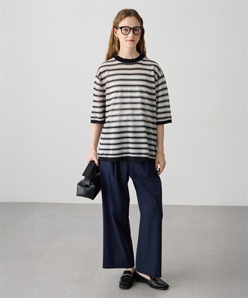 LE SOUK HOLIDAY ストレッチストレートパンツ【接触冷感・ウエストゴム】_subthumb_11