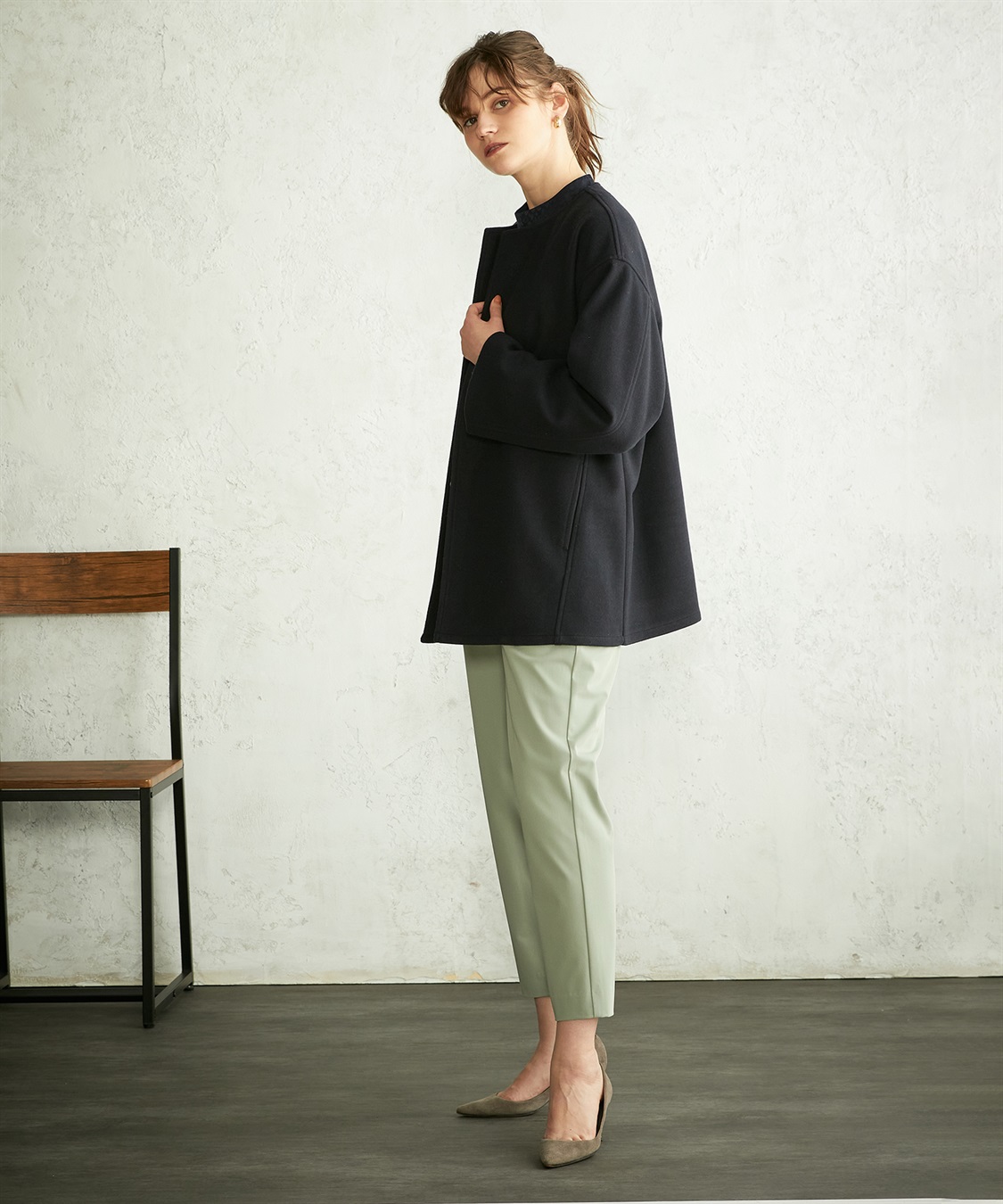 LE SOUK HOLIDAY ウーレットショートコート_sub_7