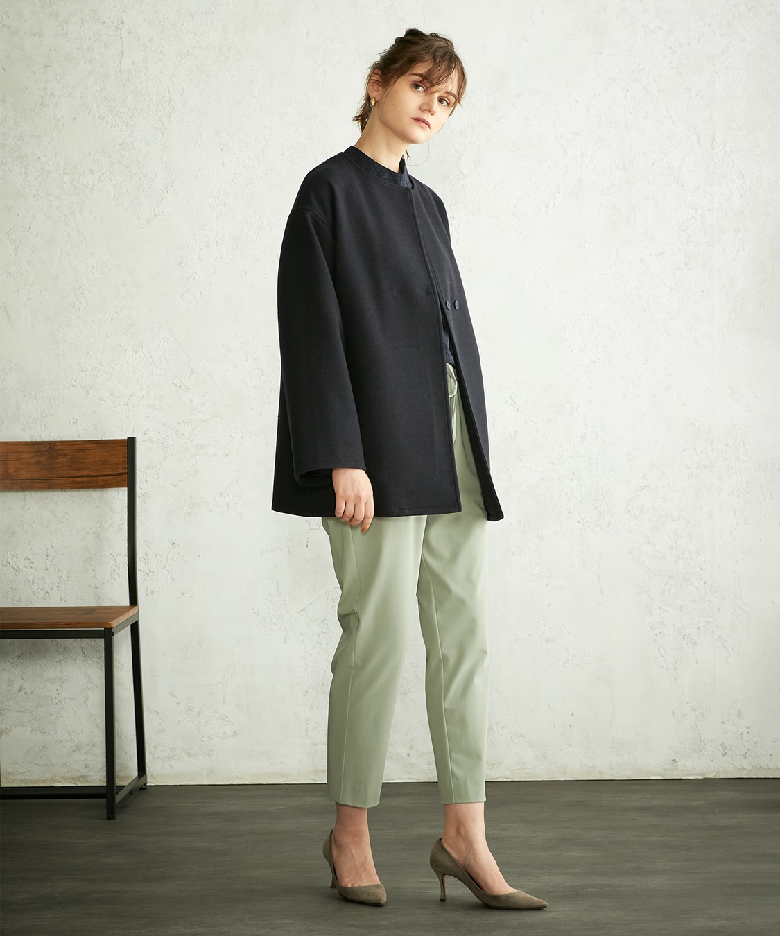 LE SOUK HOLIDAY ウーレットショートコート_sub_9