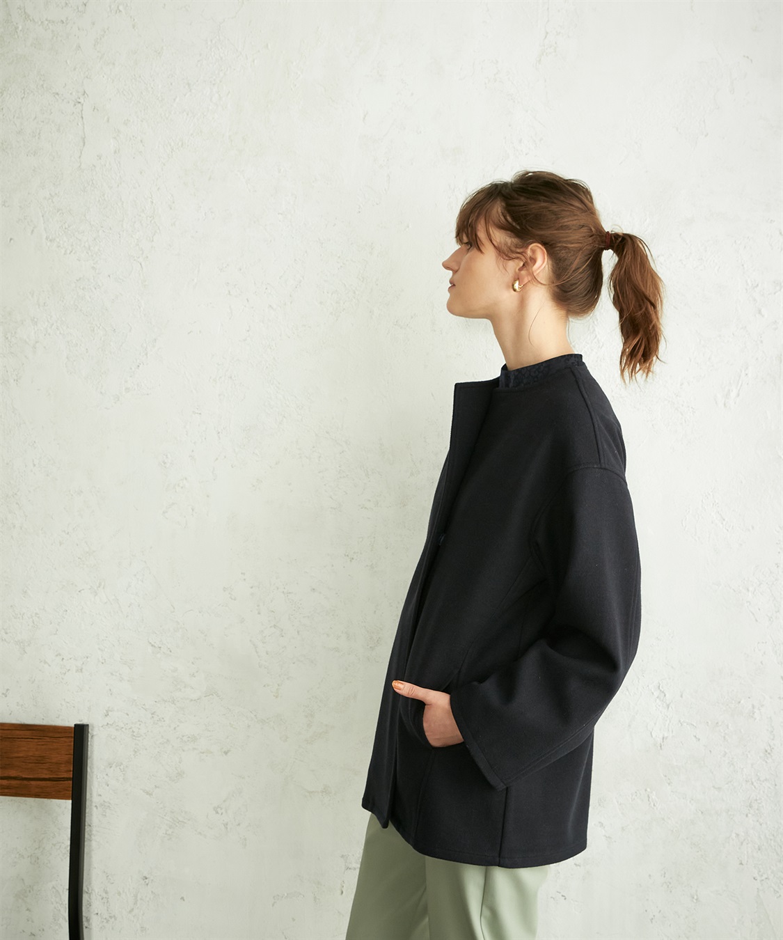 LE SOUK HOLIDAY ウーレットショートコート_sub_10