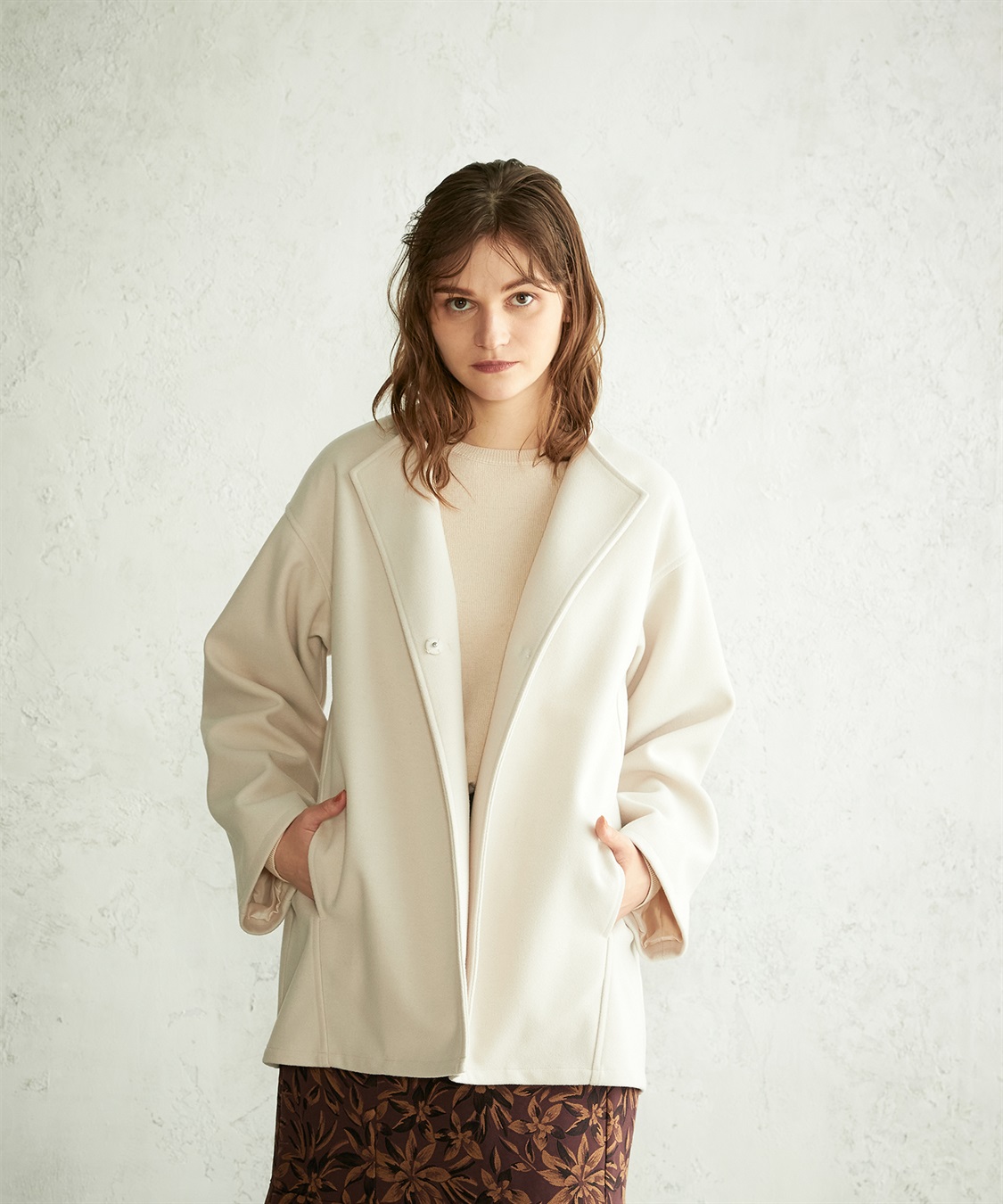 LE SOUK HOLIDAY ウーレットショートコート_sub_12