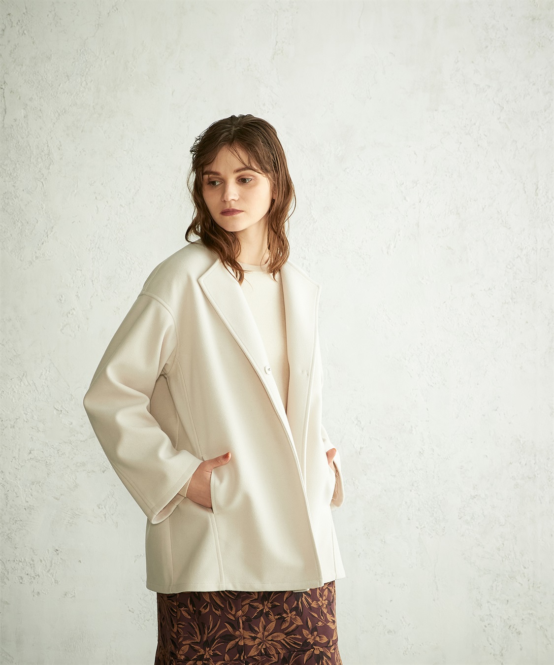 LE SOUK HOLIDAY ウーレットショートコート_sub_14