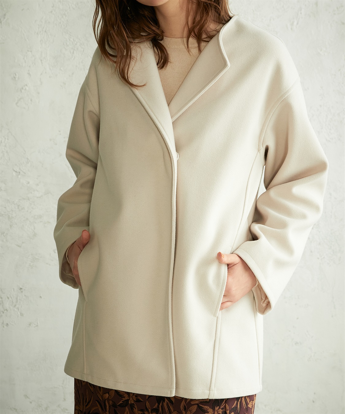 LE SOUK HOLIDAY ウーレットショートコート_sub_17