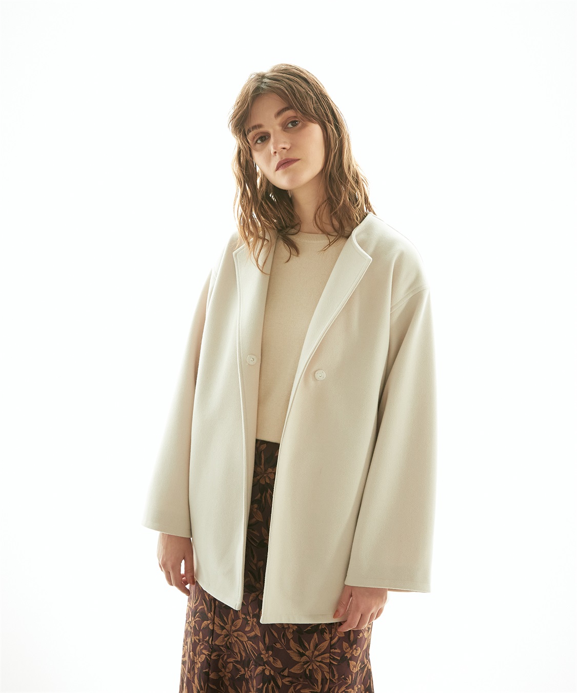 LE SOUK HOLIDAY ウーレットショートコート_sub_20