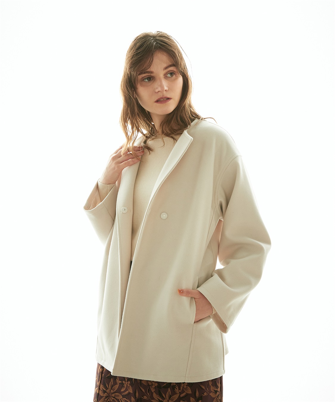 LE SOUK HOLIDAY ウーレットショートコート_sub_21