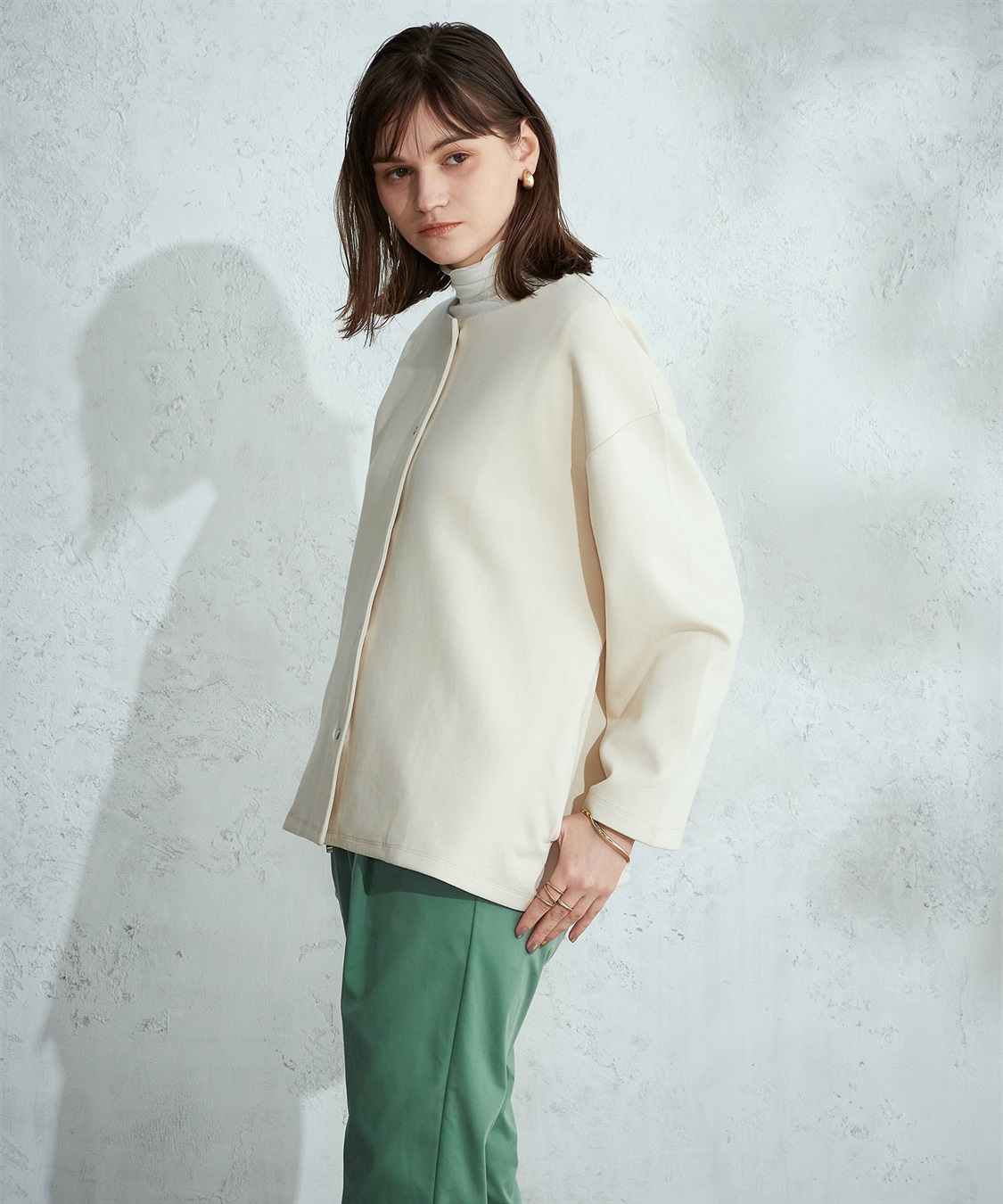 LE SOUK HOLIDAY ダンボールショートコート_sub_7