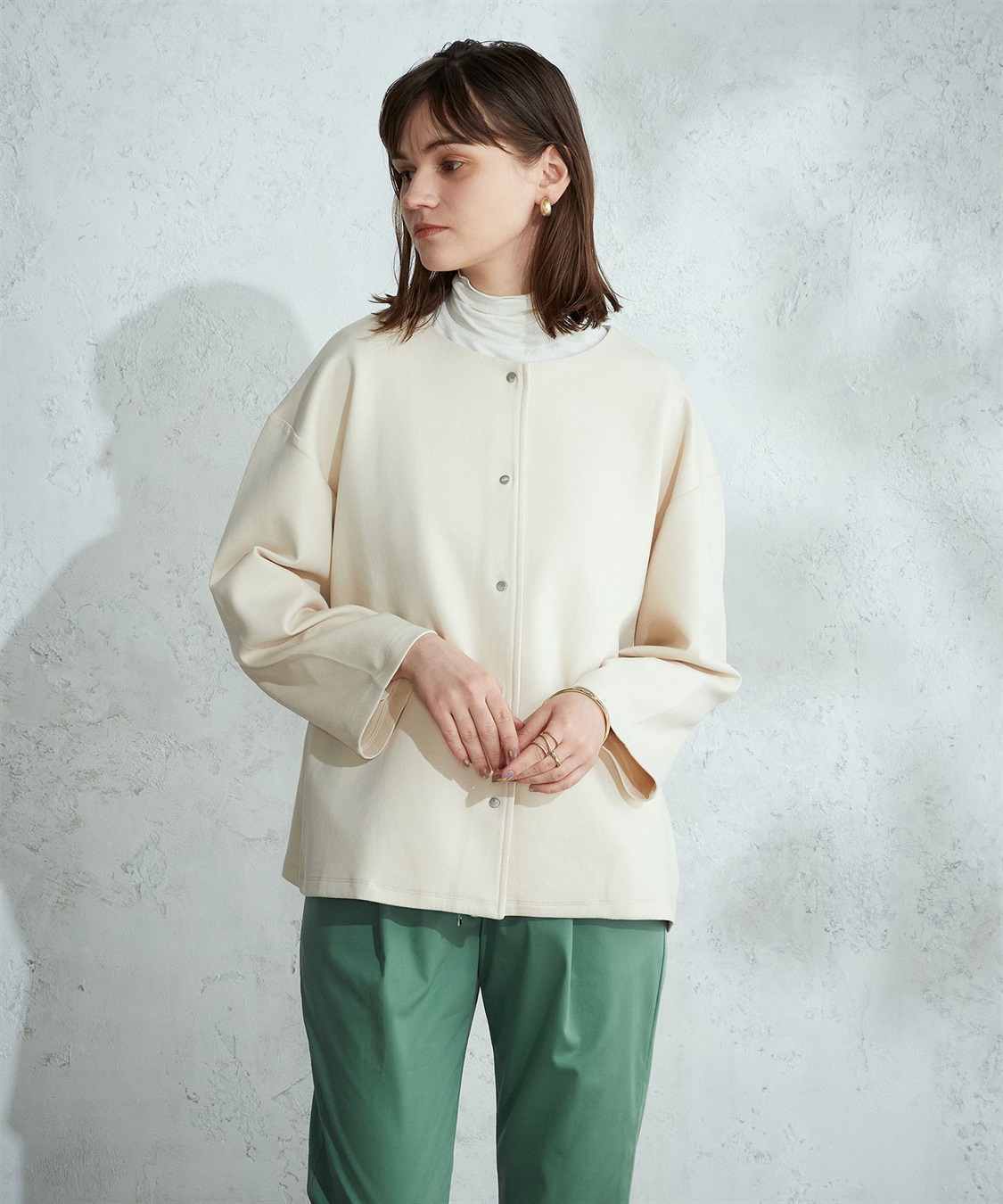 LE SOUK HOLIDAY ダンボールショートコート_sub_8