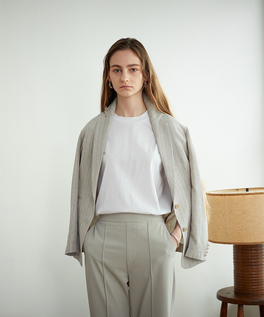 LE SOUK HOLIDAY イージーケアテーラードジャケット_sub_1