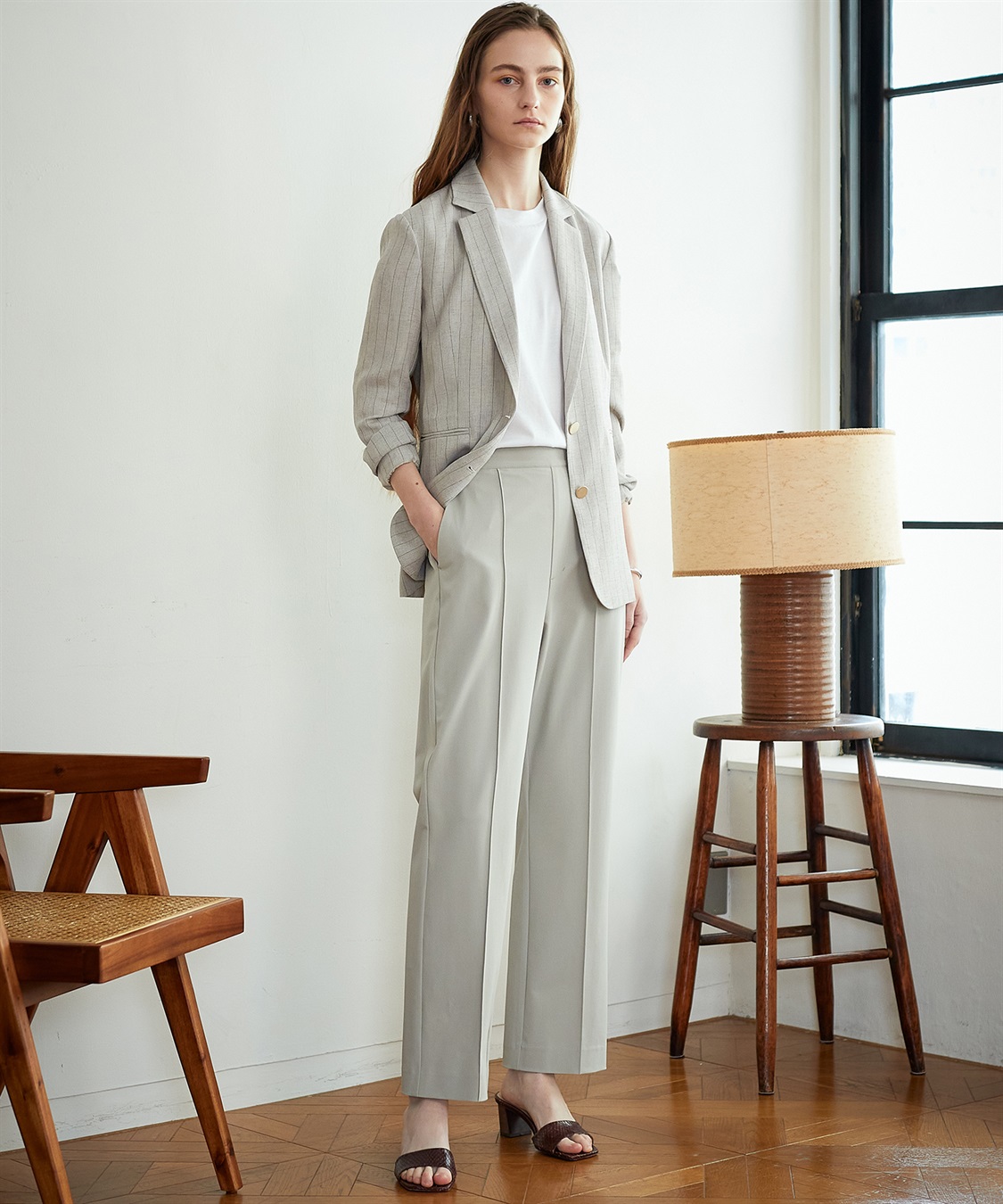 LE SOUK HOLIDAY イージーケアテーラードジャケット_sub_2